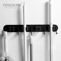 Fenchi Black Hanging Mop 304 Stainless Steel Hygiene Mopper Link Link Link Link Bathroom Sweeping Hanging Pinch