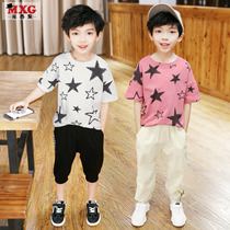 Mixi fruit short sleeve T-shirt cotton children 2020 Summer new middle and Big Boy body shirt Korean version tide childrens clothing