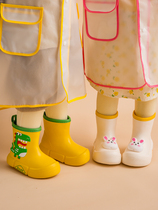 Baby boy Little will children Rain shoes girl boy non-slip light kindergarten elementary school cartoon cute new water shoes