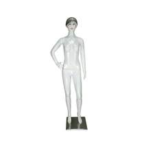 Bright white models props female full body clothing shop window display models dummy plastic womens wear display frame
