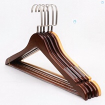 Wooden hangers 10 solid wood clothing stores clothing hangers wardrobe wooden clothing supports home bedroom wood hangers