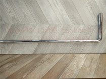 HCG and squatting toilet flushing accessories CF637N CT hand pressure stool flush valve water inlet L-shaped thickened copper tube