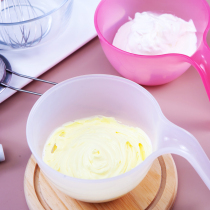 Flapering color bowl baking cream food coloring bowl icing bowl cream bean paste stirring scraper