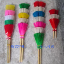 Drama true silk wool feather seat feather leg feather foot purple golden crown pretty flower Dan sun Wukong mu guiying headdress supplies