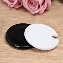 Mug cover ceramic cup cover black and white cover round tea cup cover water cup cover
