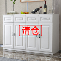 European style sideboard Modern simple kitchen cupboard living room against the wall Home sideboard storage cabinet shelf tea cabinet