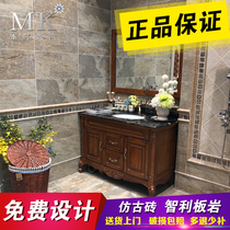 Marco Polo tile Antique brick Non-slip brick Living room bathroom balcony Chilean slate CZ6930 CZ6713