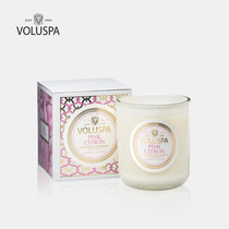American imported VOLUSPA scented candle home cup to help sleep and soothe the nerves Natural essential oil fragrance indoor gift