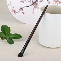 Meow Xiaoqi makeup brush Bevel nose shadow brush Local repair brush High-gloss brush Animal hair eye shadow brush a set of brushes