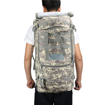  War backpack mens double shoulder mountaineering bag 55L rucksack Army fan army bag outdoor canvas tactical equipment bag