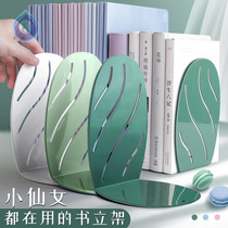 Book stand by a high three student classroom with metal book separator book block book stand desk and book iron support