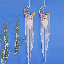 INS Nordic Dreamnet Tapestry Tapestry Feather Pendant Weave Flowers Tapestry Sending Friends Gifts