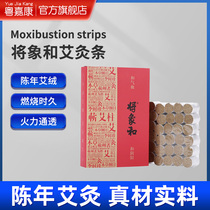 Will the elephant and Qichun Ai Chun moxibustion box moxibustion box moxibustion household Wormwood Wormwood 54 column box