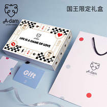 Brand gift box gift card is suitable for 2 pairs of underwear or socks with any single shot without hair