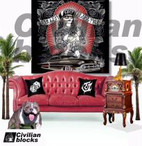 Chicano Europe and America West Coast flower body word old school retro hip hop Rap hiphop background cloth