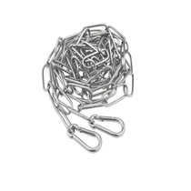 304 stainless steel clothes chain clothesline iron chain non-slip windproof tanning rope clothes non-perforated balcony Outdoor