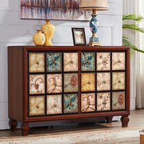 American solid wood cupboard painted cupboard bedroom storage locker large family porch partition decoration cabinet American