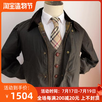 British Barbour Ashby Barbour oil wax coat Slim mens retro windbreaker counter after sale
