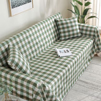 C Sofa cover cloth Sofa towel Sofa cushion Small indeed lucky multi-function blanket Nordic style 90 INS wind can be used as a table