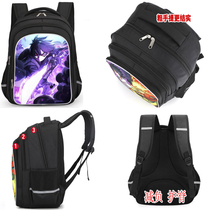 Assassin five Wu six seven schoolbags male children Primary School students 1-2-3-4 grade animation Aqi 8-10 years old 567 backpack