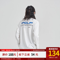PCLP behind blue LOGO long sleeve country tide card trend 2021 new hit undershirt T-shirt man