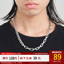 PCLP double-parquet chain Cuban necklace in a chain