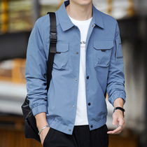 Official website Mens jacket Spring autumn season 2021 New spring and autumn clothes casual jacket blouses 100 hitchhiking version