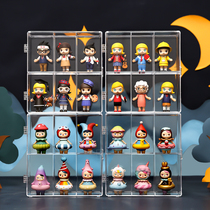 Blind box storage display stand transparent acrylic hand-made doll bubble Matt bedroom wall-mounted dustproof cabinet