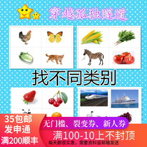 Autism autism ABA teaching practice cards Find different categories of cards Childrens rehabilitation training teaching aids