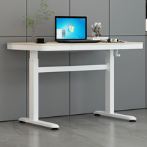 Lifting computer desk desk desk desk students learn to write desk manual Adjustable Workbench