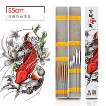 A precision drift box 55cm silicone slide fishing gear hung box fishing accessories fishing equipment color floating box