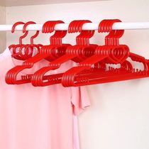 Wedding Hanger Wedding Supplies Custom Bridal Clothes Hanger Big Red Hanger Celebration Hanging Clothes Strut Pair