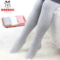 Babu Bean Baby Beats Bottom Pants Spring Autumn Thickened Dancing Socks Childrens Pants Socks New Girl Child Conjoined Socks