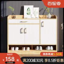 Shoe cabinet home door simple modern balcony locker small apartment large capacity porch cabinet simple door outside shoe rack
