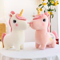 Unicorn Plush Toy Pony Doll Girls Cute Doll Super Soft Sleeping Pillow