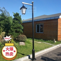 Features retro LED Chinese antique garden light 3m5 single arm double arm antique light Park landscape light community street light