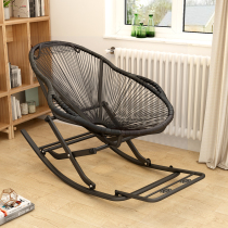 Color rocking chair Adult chair Recliner Folding rocking chair Balcony leisure nap chair Happy chair Home lazy chair