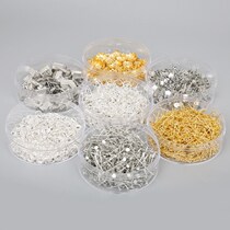 diy handmade your own bracelet earrings earrings stud accessories material bag set earring hook ear clip