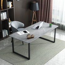 Rock Board Computer Desk Desktop Bedroom Home Study Calligraphy Table Nordic Light Luxury Modern Simple Desk Chair
