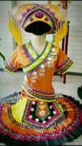 2018 Ethnic Performances Costumes for Costume Zhuang Play the Miao Competition Dance to serve 56 ethnic performance costumes