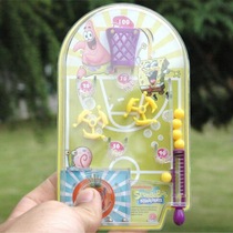 Childrens handheld video game Cartoon Pinball Disc Kid Marbles Game Puzzle Toy Elementary School Kids Presents