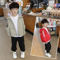 Boy Clothing Boy Jacket 2021 New Children Casual Ocean jacket CUHK Tong Chun autumn Korean version Wind dress Chauded jacket