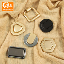 Nordic drawer pull ring face plain hand creative modern simple invisible wardrobe door handle European style