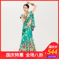 Yiman Indian dance costume boutique embroidery Leng Hana Kali Bollywood performance suit Katak women