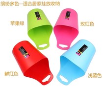 Hanging trash can desktop Peel bucket small storage bucket large quantity bucket