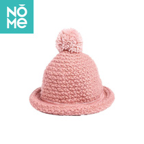 NOME home hat fashion curl knit casual hat knitted wool cute Korean knitted hat female