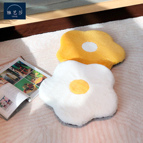 Yart Isa Slow Rebound Memory Cotton Cushion Small Flower Styling Chair Cushion 3D Thickened Seat Cushion Floating Window Dining Chair Home