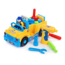 Children Toy Car Boy Toy Dismantling Engineering Car Tandem Transfer Toy 789 Screw Nuts Dismantling Toys