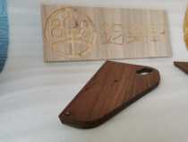 Donengshi 124 vinyl record player tonearm board 9 inches 12 inches black walnut solid wood to accept custom