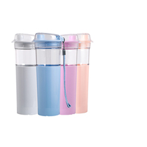 Special 100 Hui Water Cup Magic Crystal Color with Heart Cup 380ml Seal Anti-leakage No filter Womens Sport Cup Student Cup